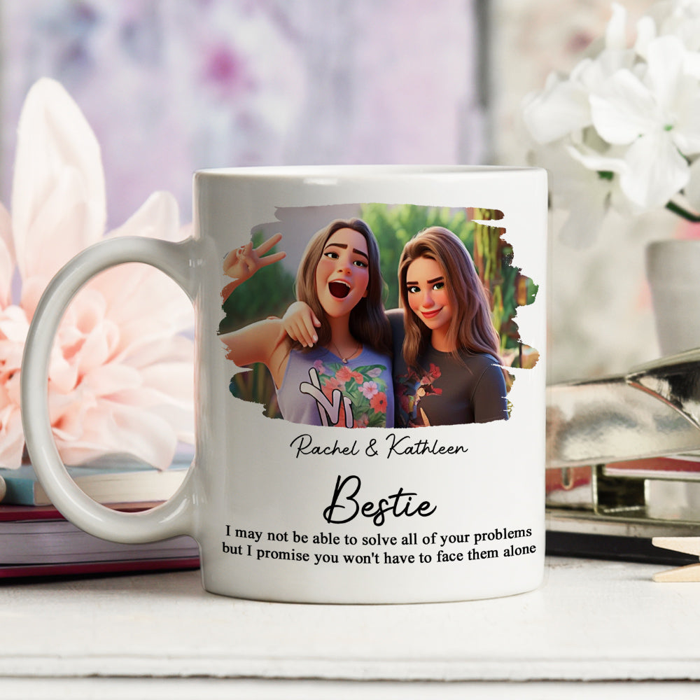 Friendship Forever Keepsake - Personalized Custom Coffee Mug