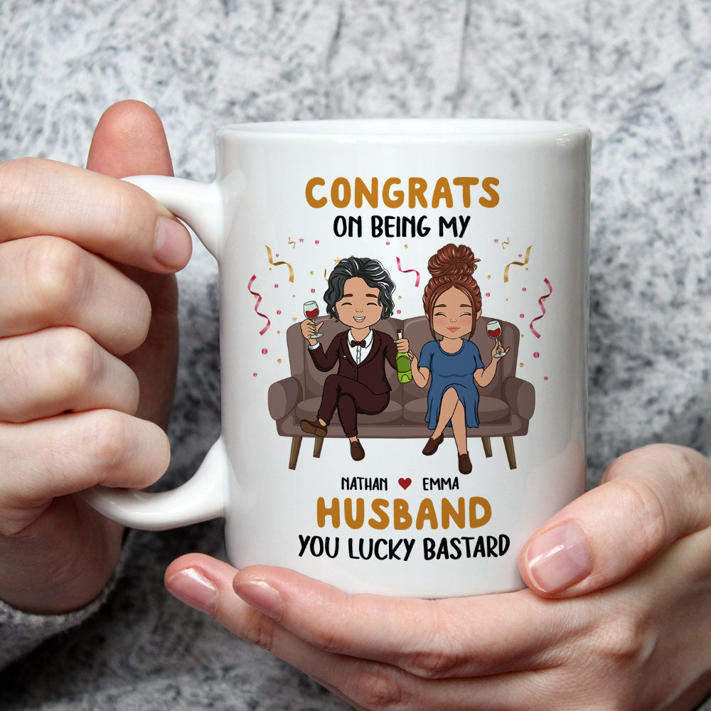 Congrats On Being My - Personalized Custom Coffee Mug