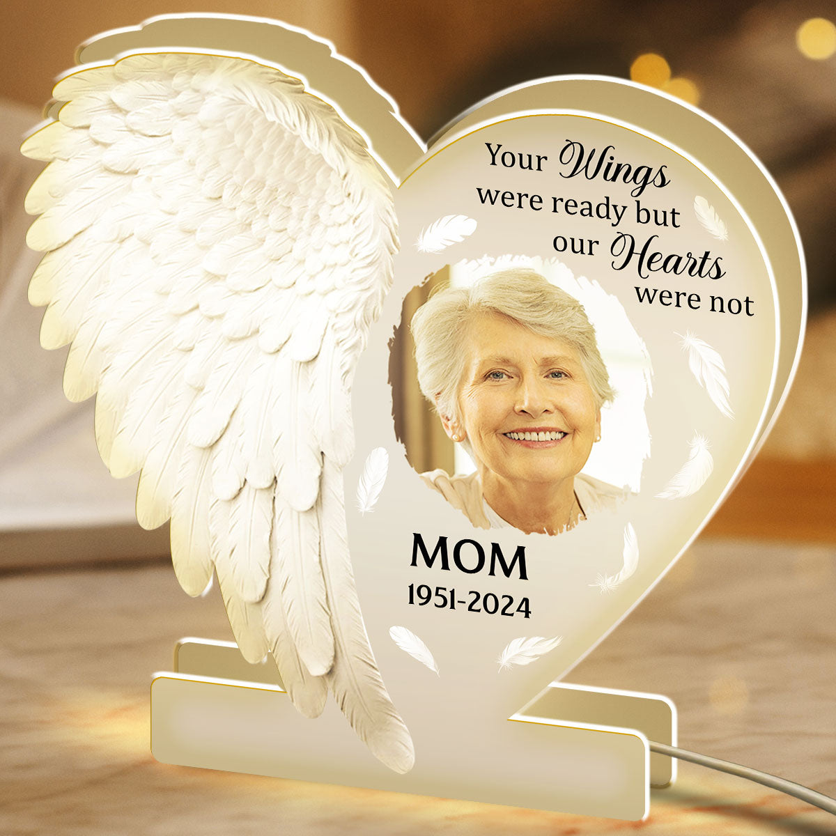 Angel In Heaven - Personalized Custom Light Box