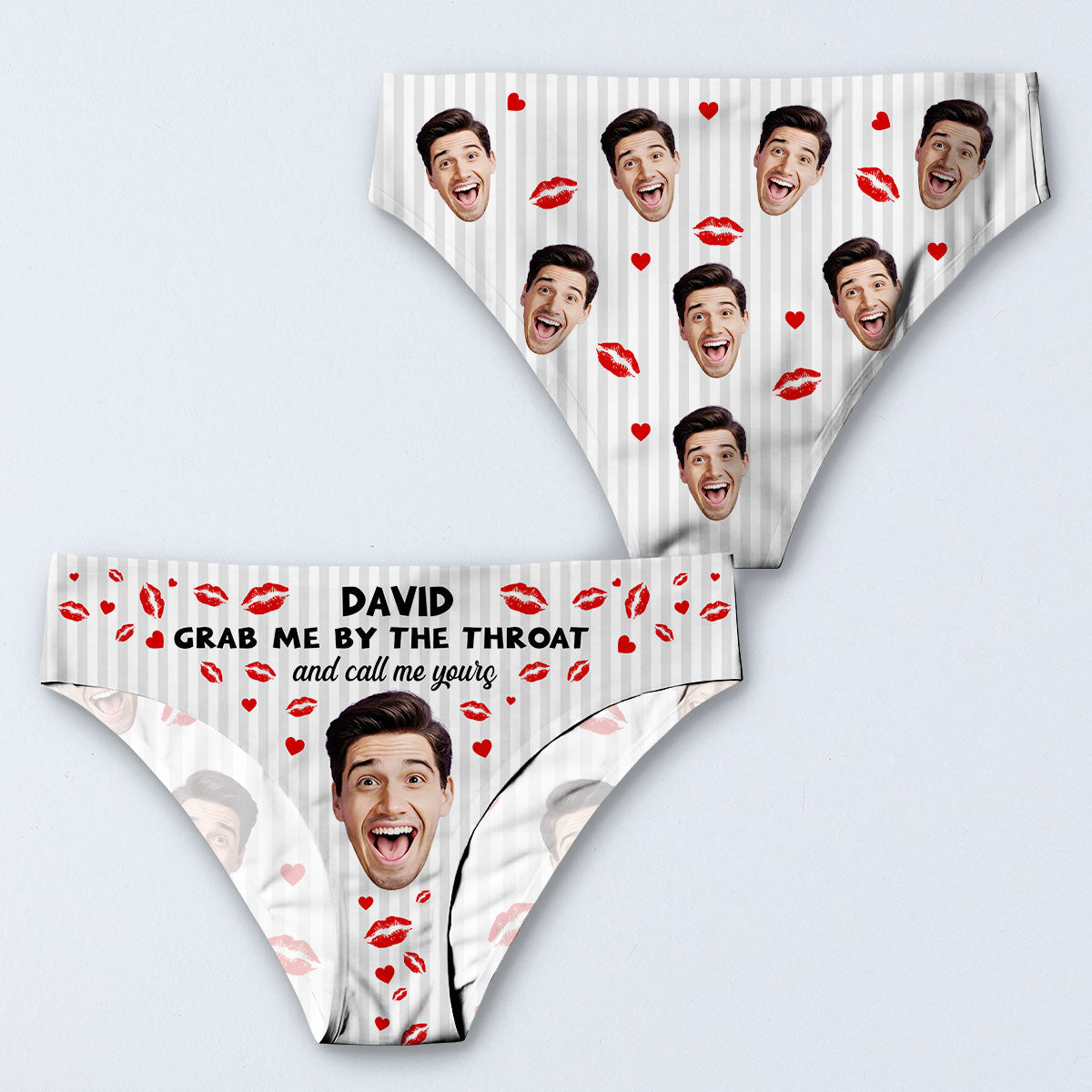 Grab Me By Your Throat - Personalized Women Briefs