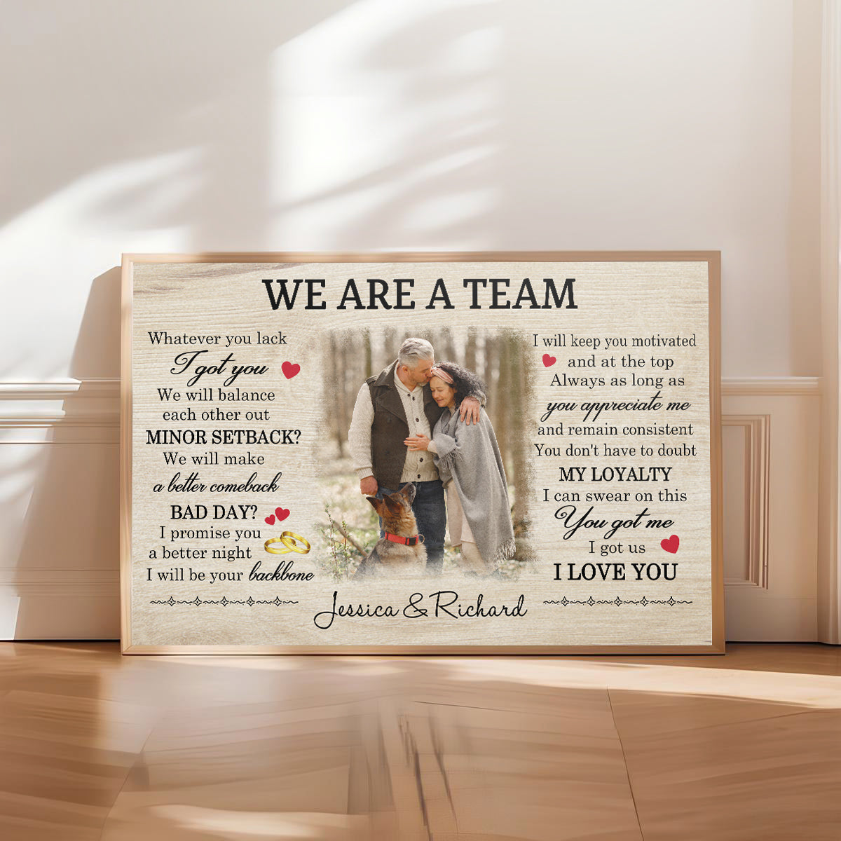 You Got Me I Got Us - Personalized Custom Poster