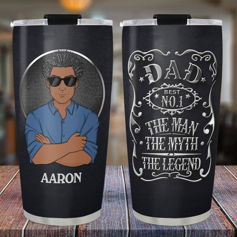 The Coolest Dad - Personalized Custom Tumbler