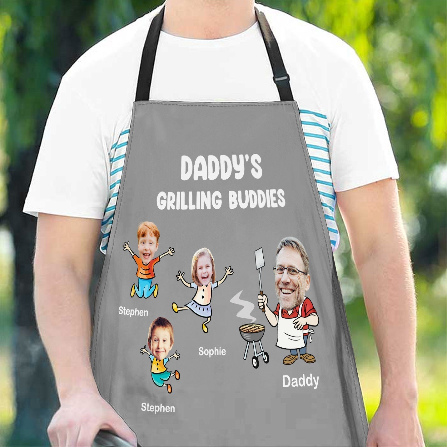 Grilling Together - Personalized Custom Apron