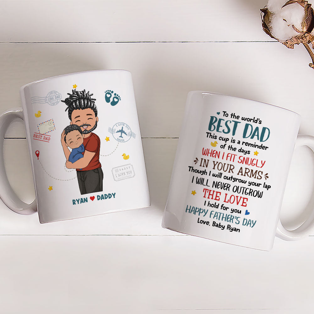 The Love I Hold For You - Personalized Custom Coffee Mug