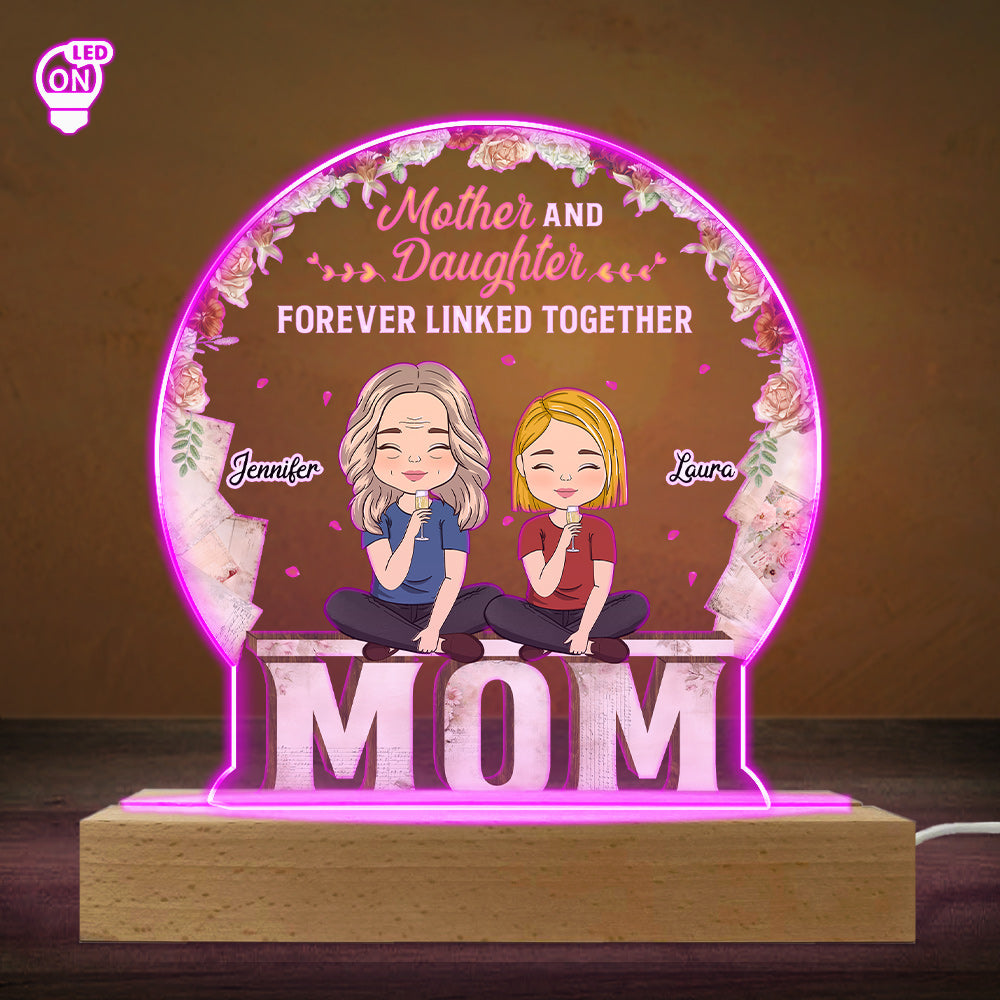 Forever Linked Together - Personalized Custom LED Light