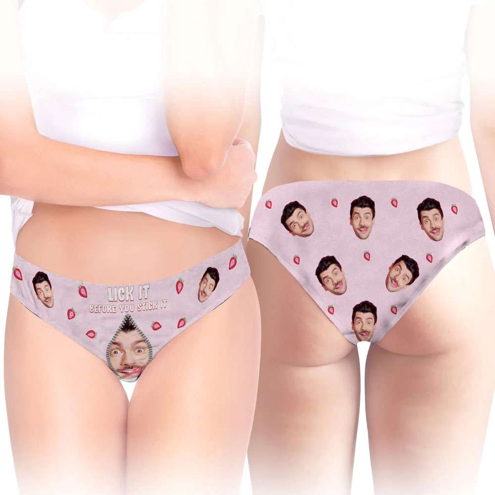 Lick It Before - Personalized Women Briefs