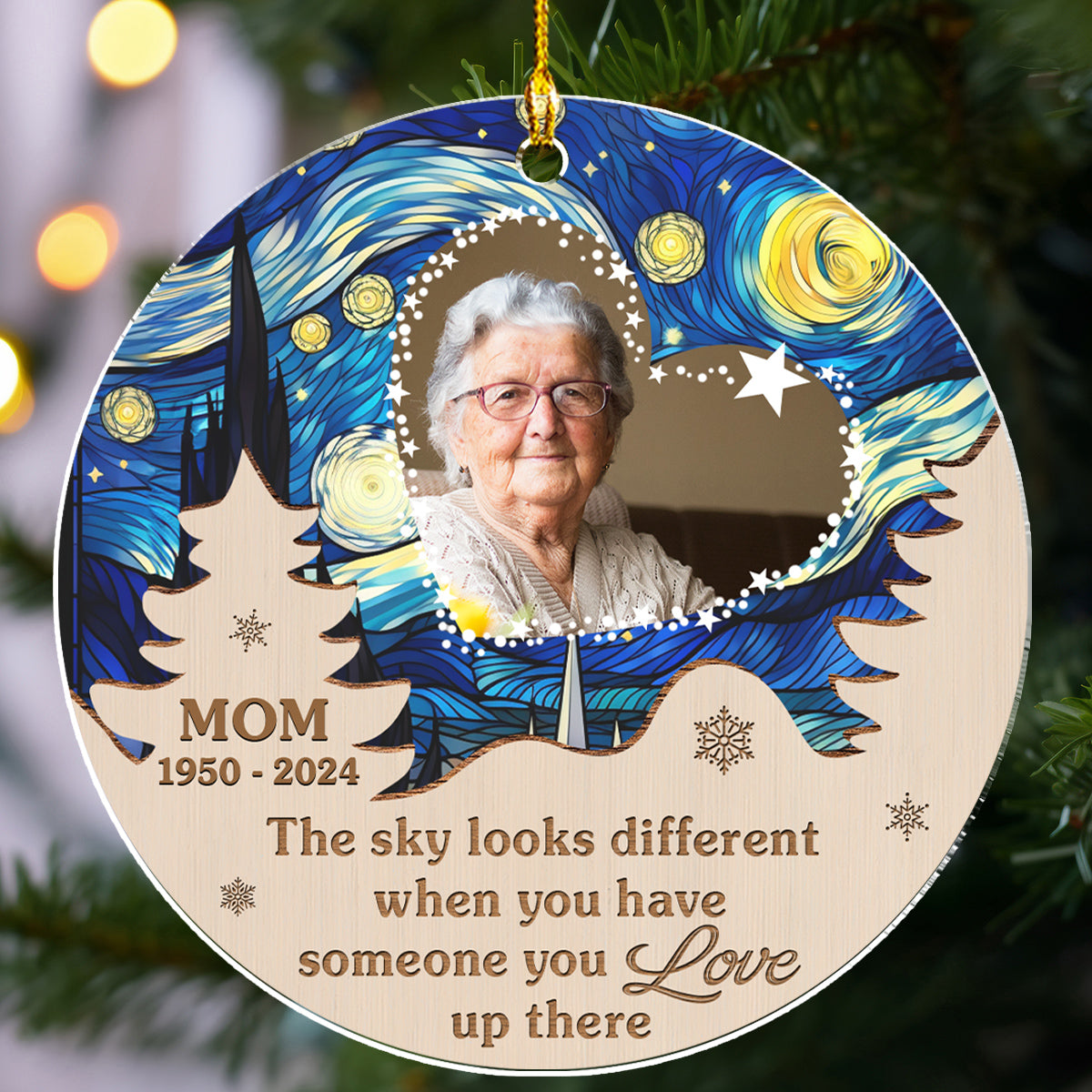 Sky Different - Personalized Custom Acrylic Ornament