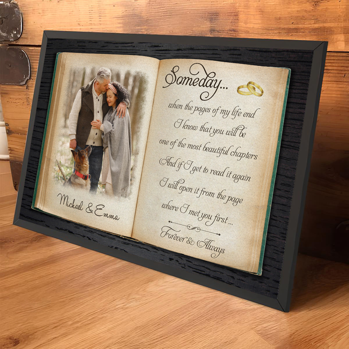 The Pages Of My Life - Personalized Custom Poster