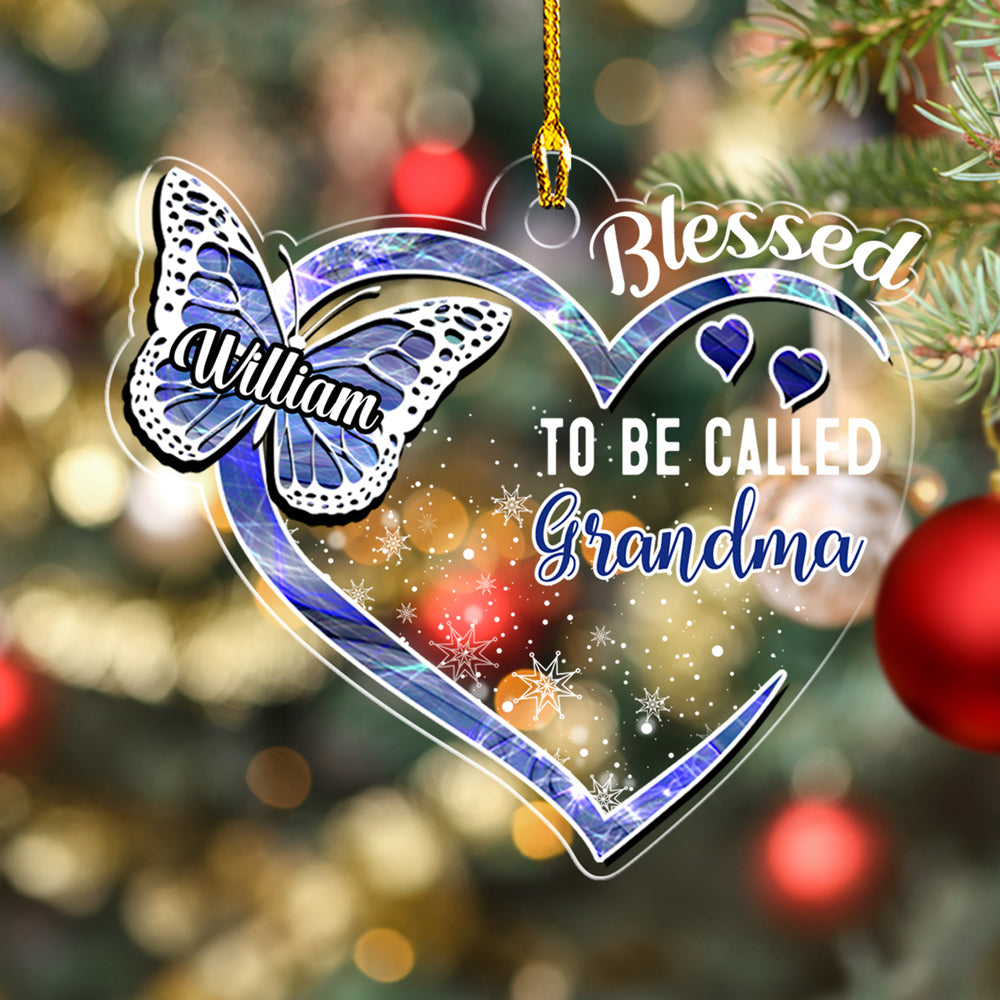 Blessed Mimi -  Personalized Custom Acrylic Ornament