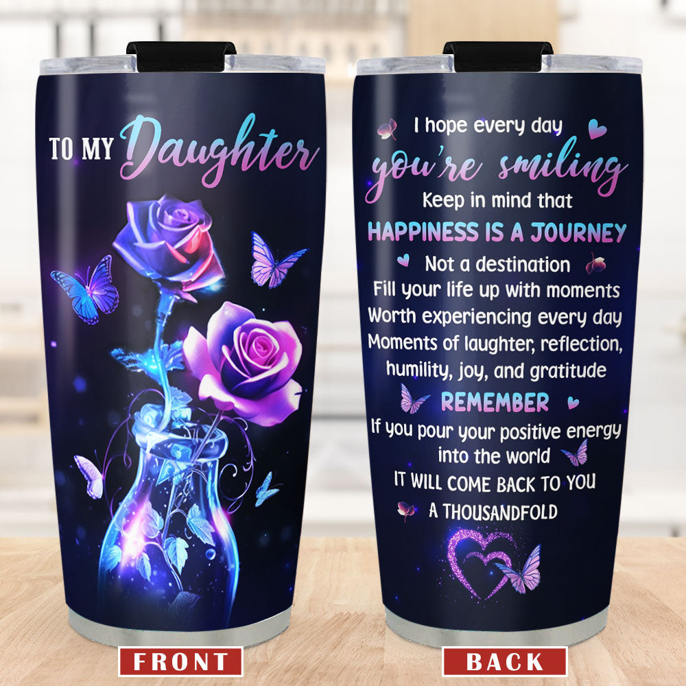 Happiness Is A Journey - Tumbler