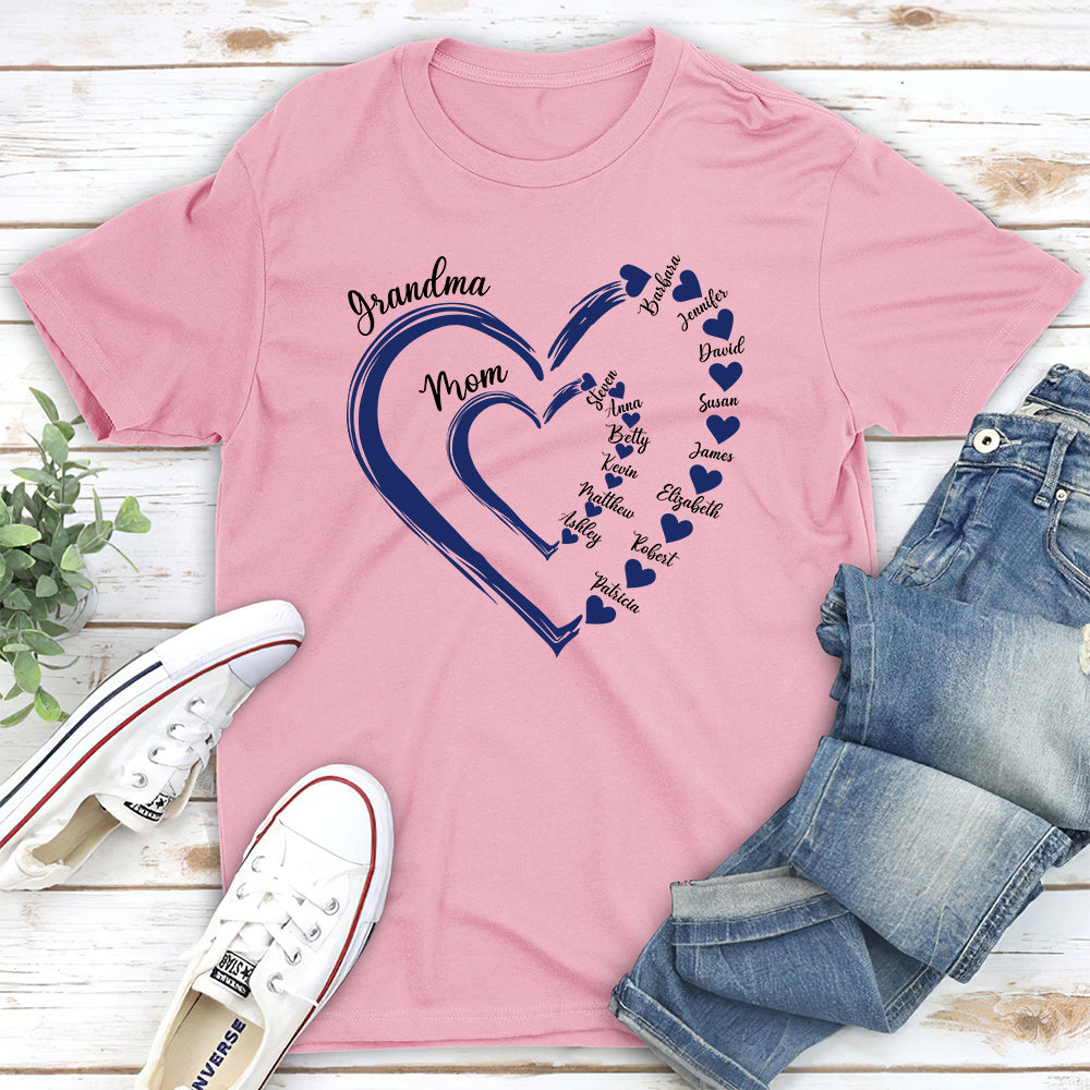 Sweethearts Of Mom - Personalized Custom Unisex T-shirt