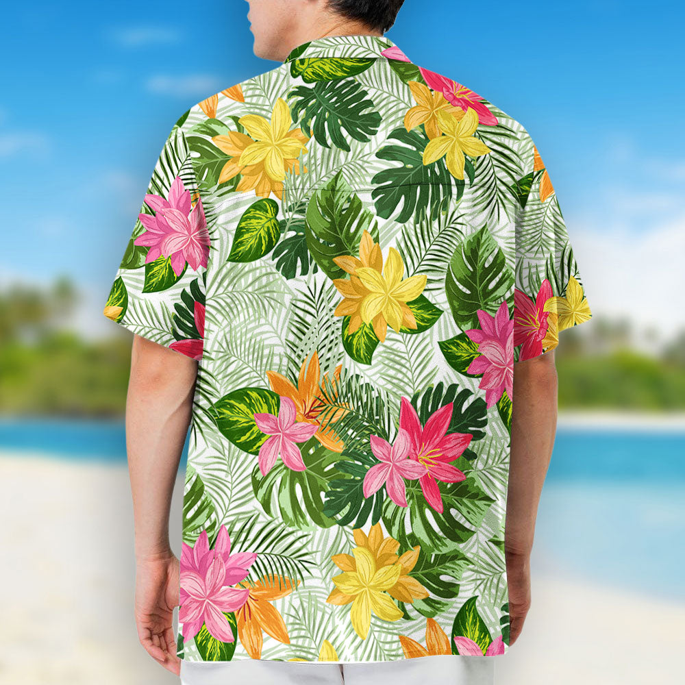 Ahola Funny Abs - Personalized Custom Hawaiian Shirt