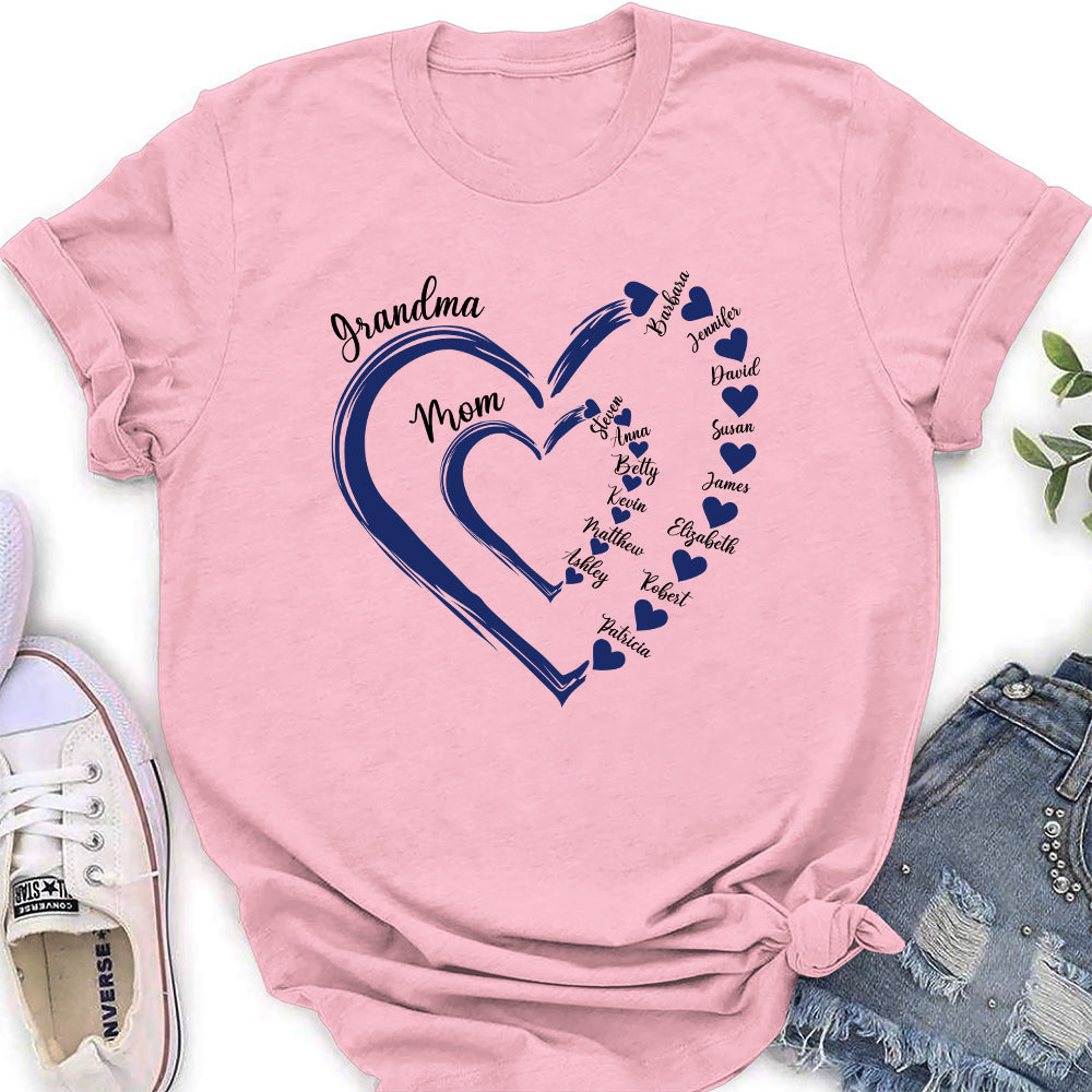 Sweethearts Of Mom - Personalized Custom Women's T-shirt