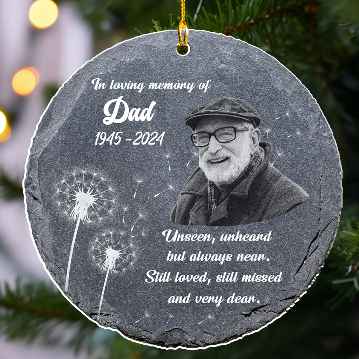 You Are Loved Beyond Words - Personalized Custom Acrylic Ornament