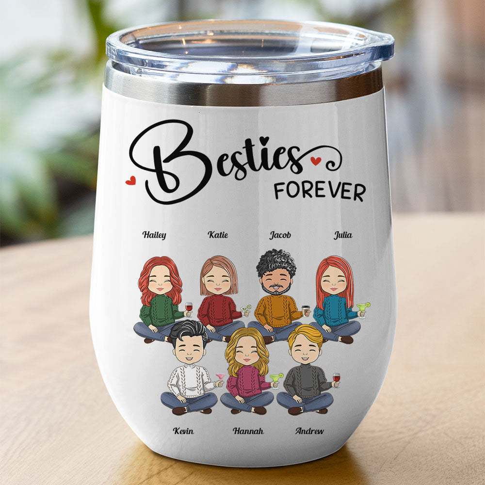 Life Is Better With - Personalized Custom Wine Tumbler