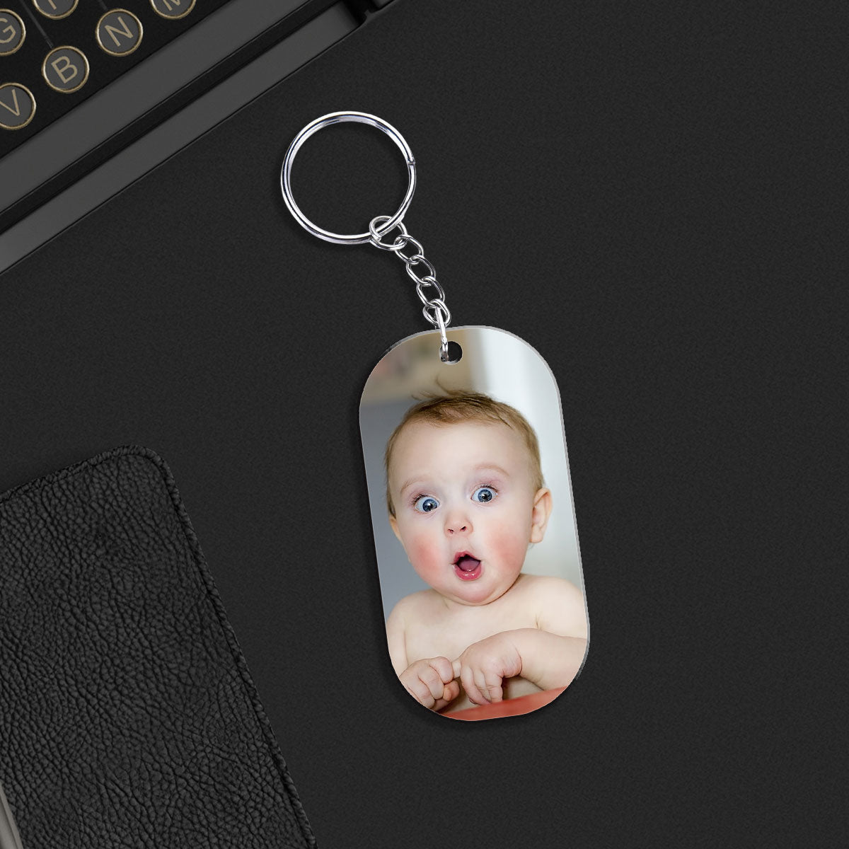 Love You Daddy - Personalized Custom 2 Sides Acrylic Keychain