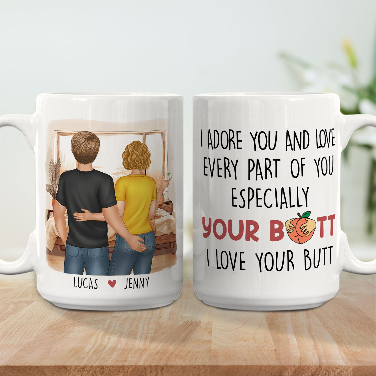 Every Part Of You - Personalized Custom Coffee Mug