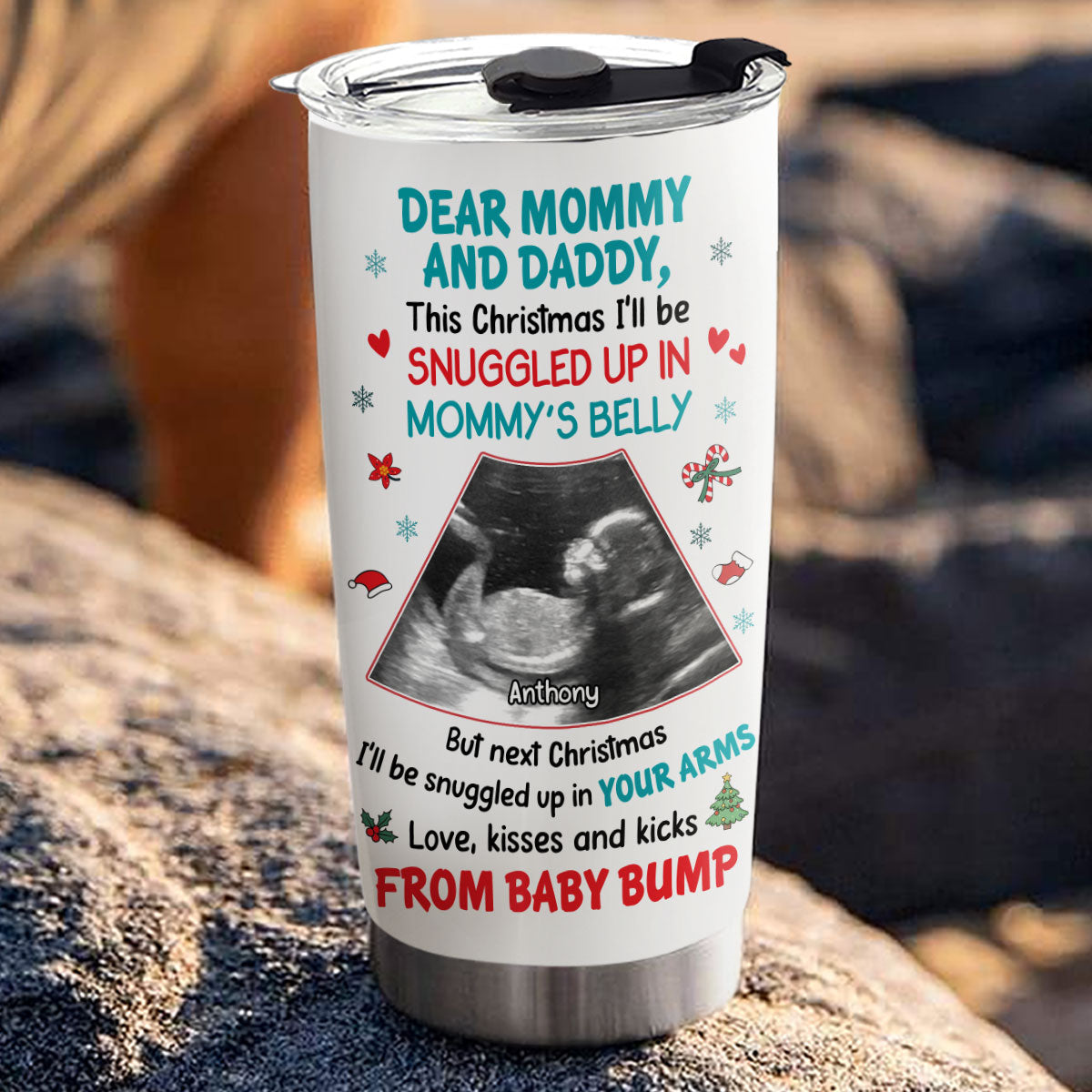 Baby Bump - Personalized Custom Tumbler