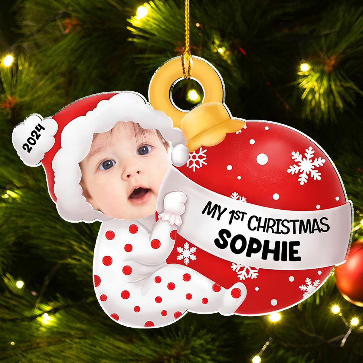 You Are My Perfect Gift This Christmas - Personalized Custom Acrylic Ornament