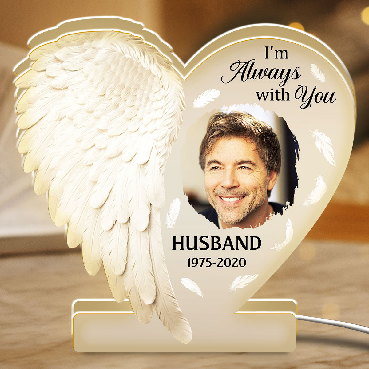 Angel In Heaven - Personalized Custom Light Box