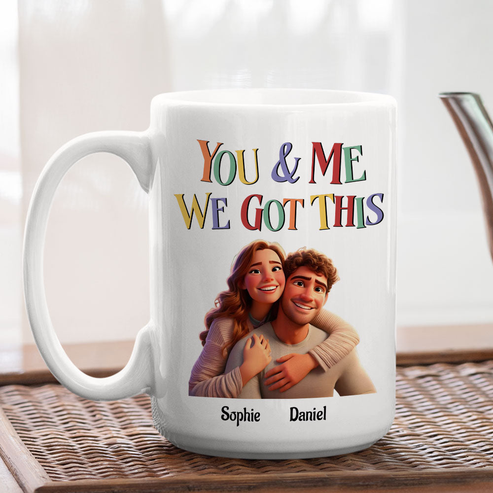 You And Me - Personalized Custom Coffee Mug
