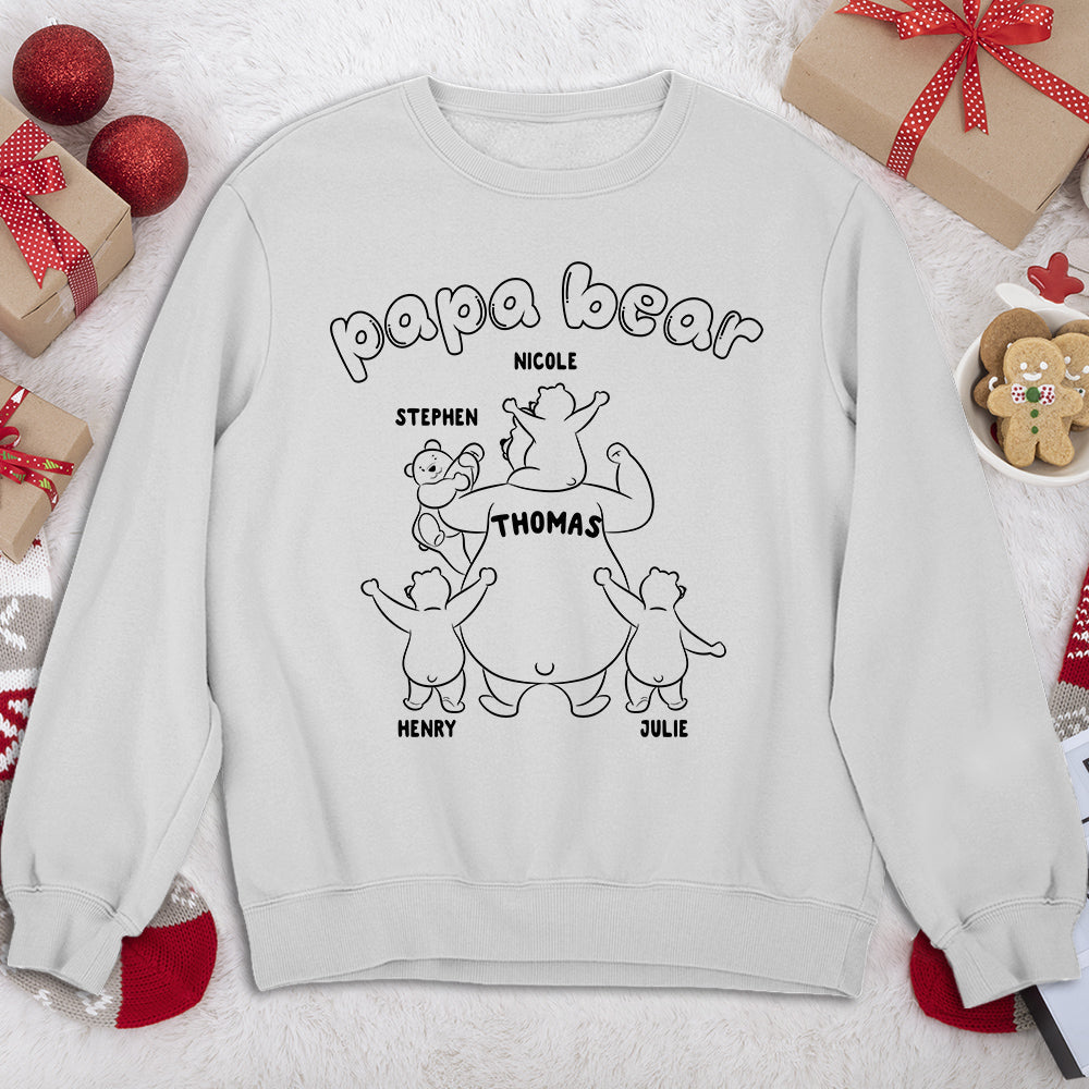 Papa Bear - Personalized Custom Shirt