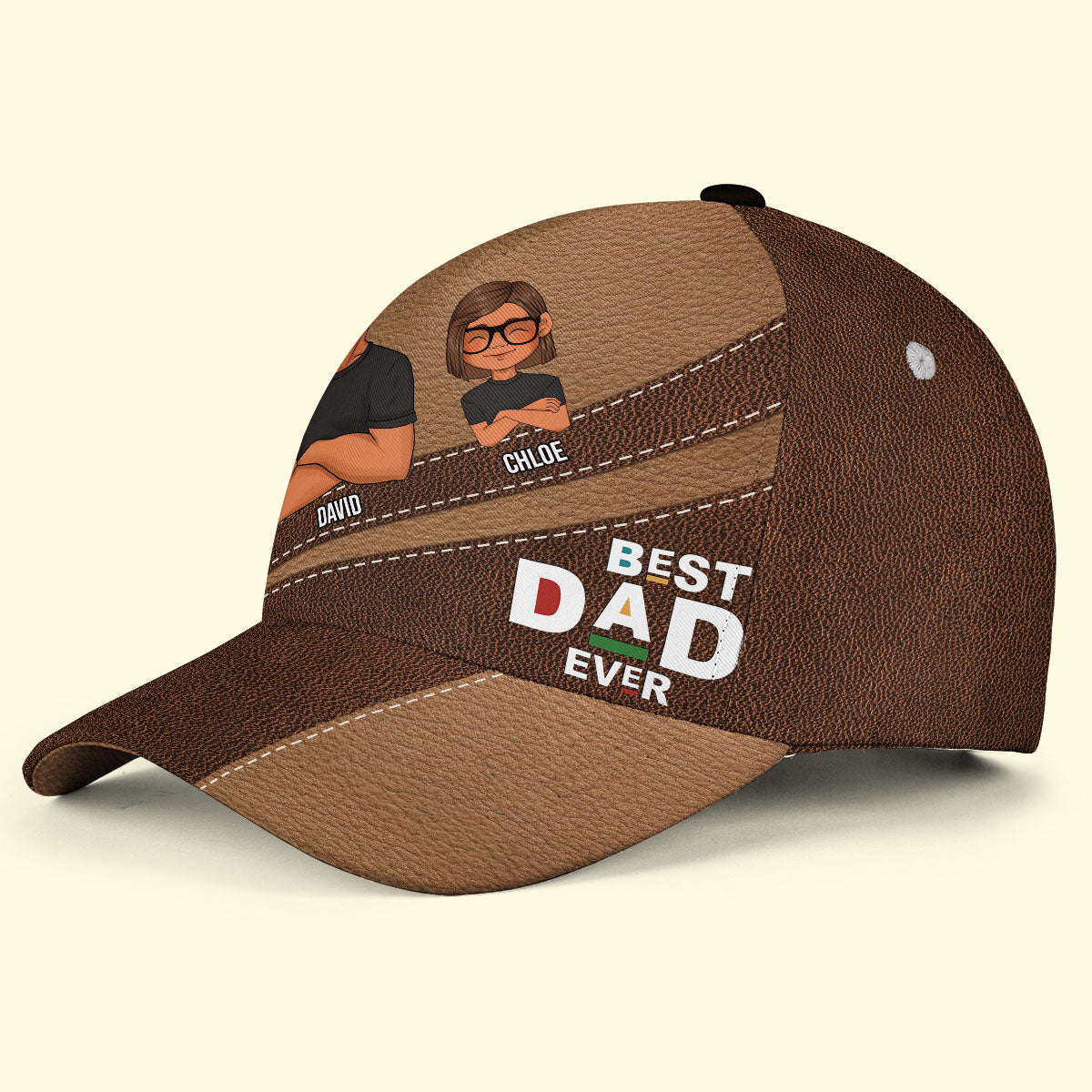 Dope Black Dad - Personalized Classic Cap