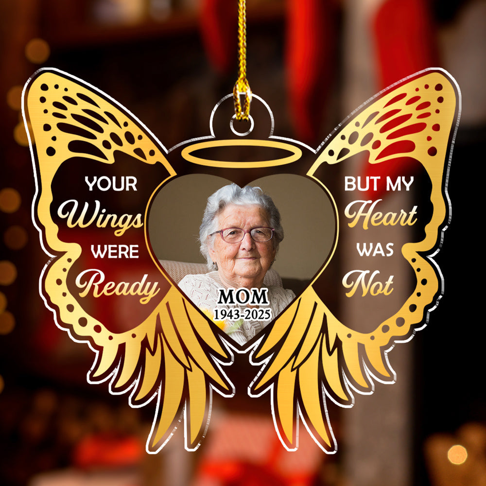 My Heart Was Not Ready - Personalized Custom Acrylic Ornament
