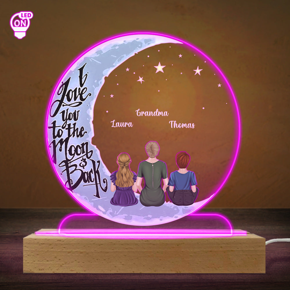 I Love You More Than Anything - Personalized Custom LED Light