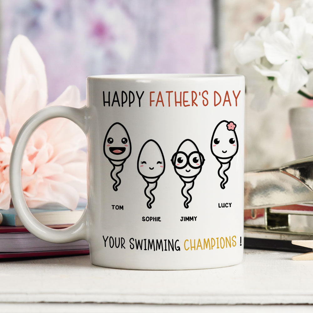 Your Swimming Champions - Personalized Custom Mug