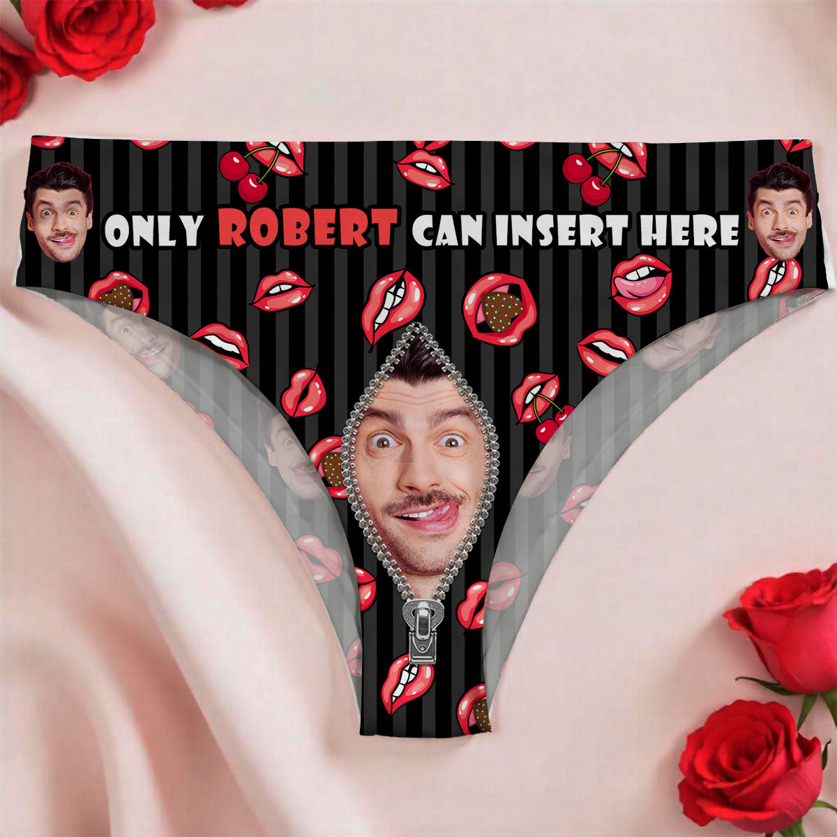 Insert Here Husband Only - Personalized Women Briefs