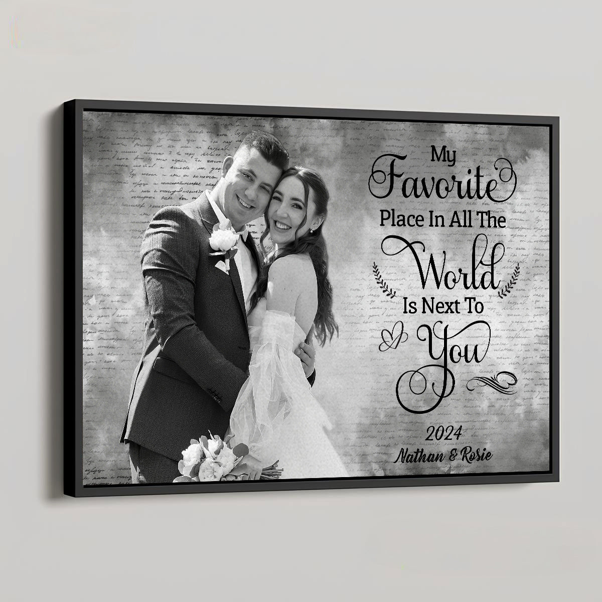 Custom Photo My Favorite Place - Personalized Custom Poster