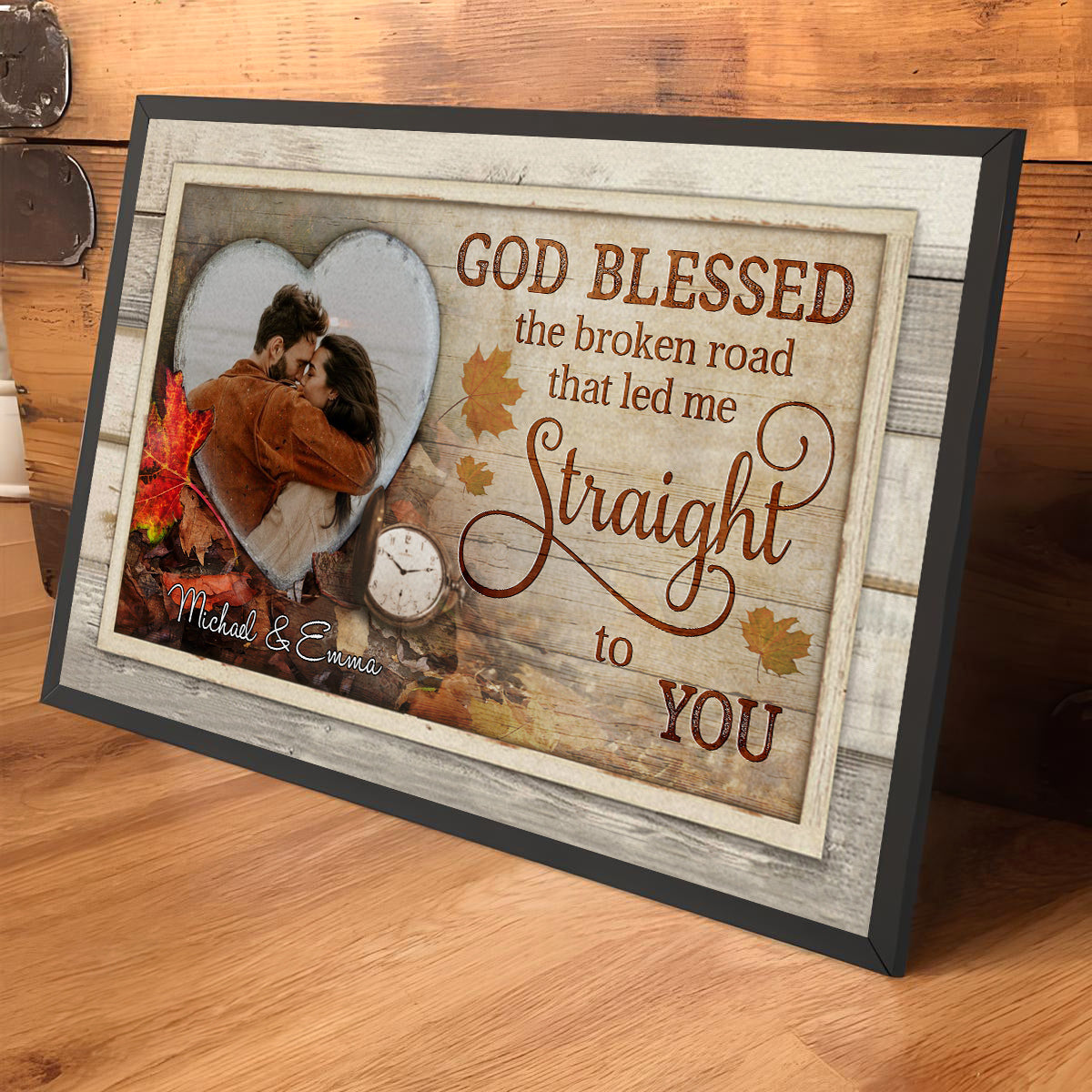 Straight To You - Personalized Custom Poster