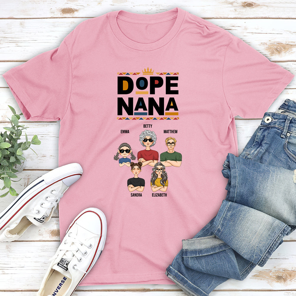 Dope Dad - Personalized Custom Shirt