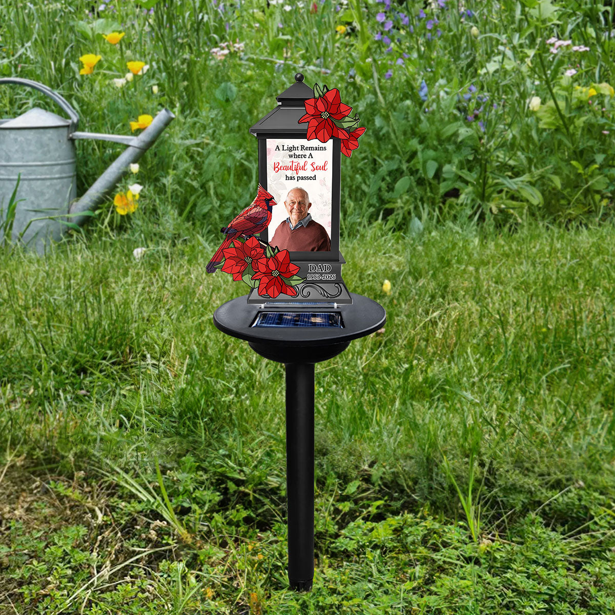 A Light Remains - Personalized Custom Solar Light