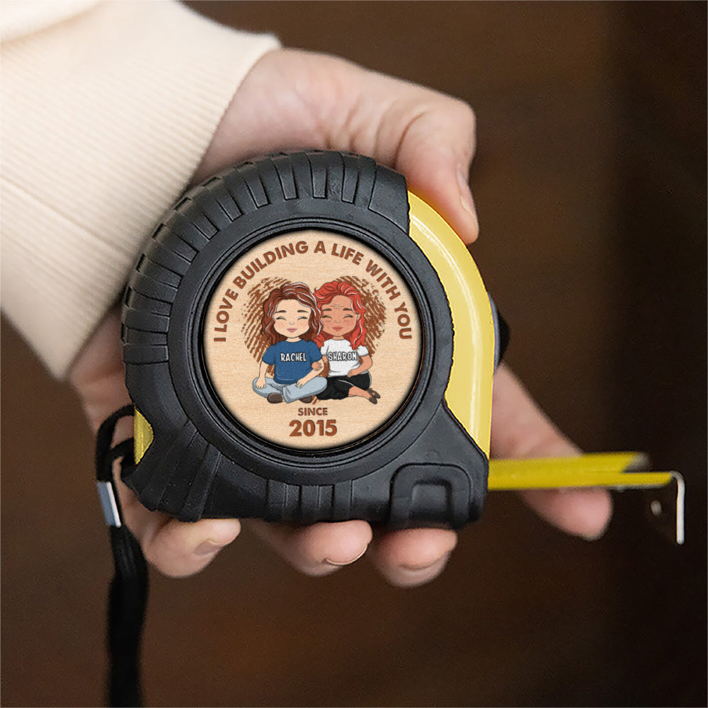 Building Life - Personalized Custom Tape Measure