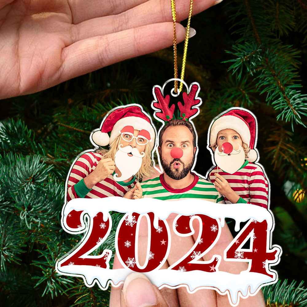 Cherished Family - Personalized Custom Acrylic Ornament