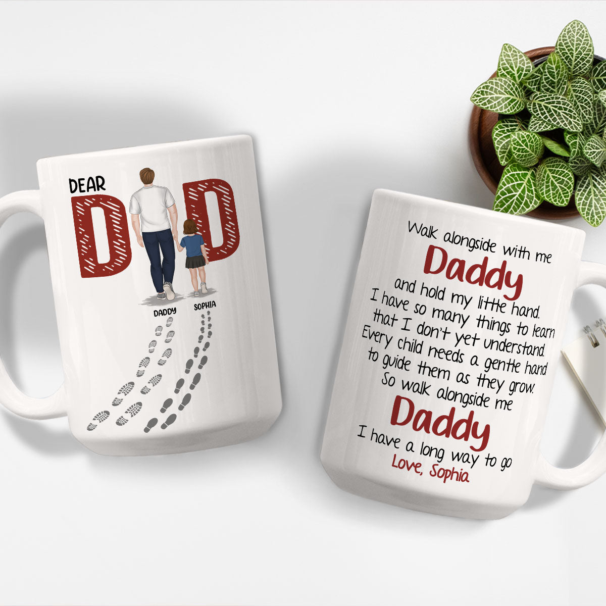 We Have A Long Way To Go - Personalized Custom Coffee Mug