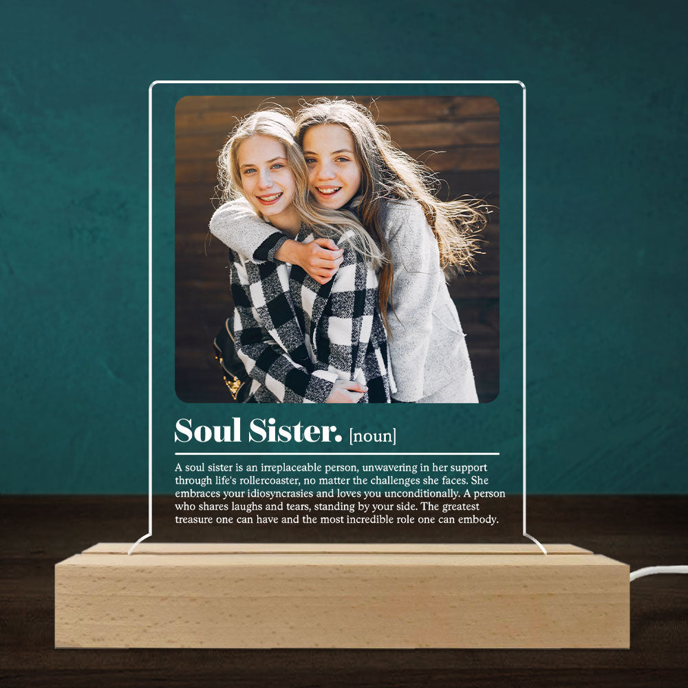 Soul Sisters - Personalized Custom LED Light