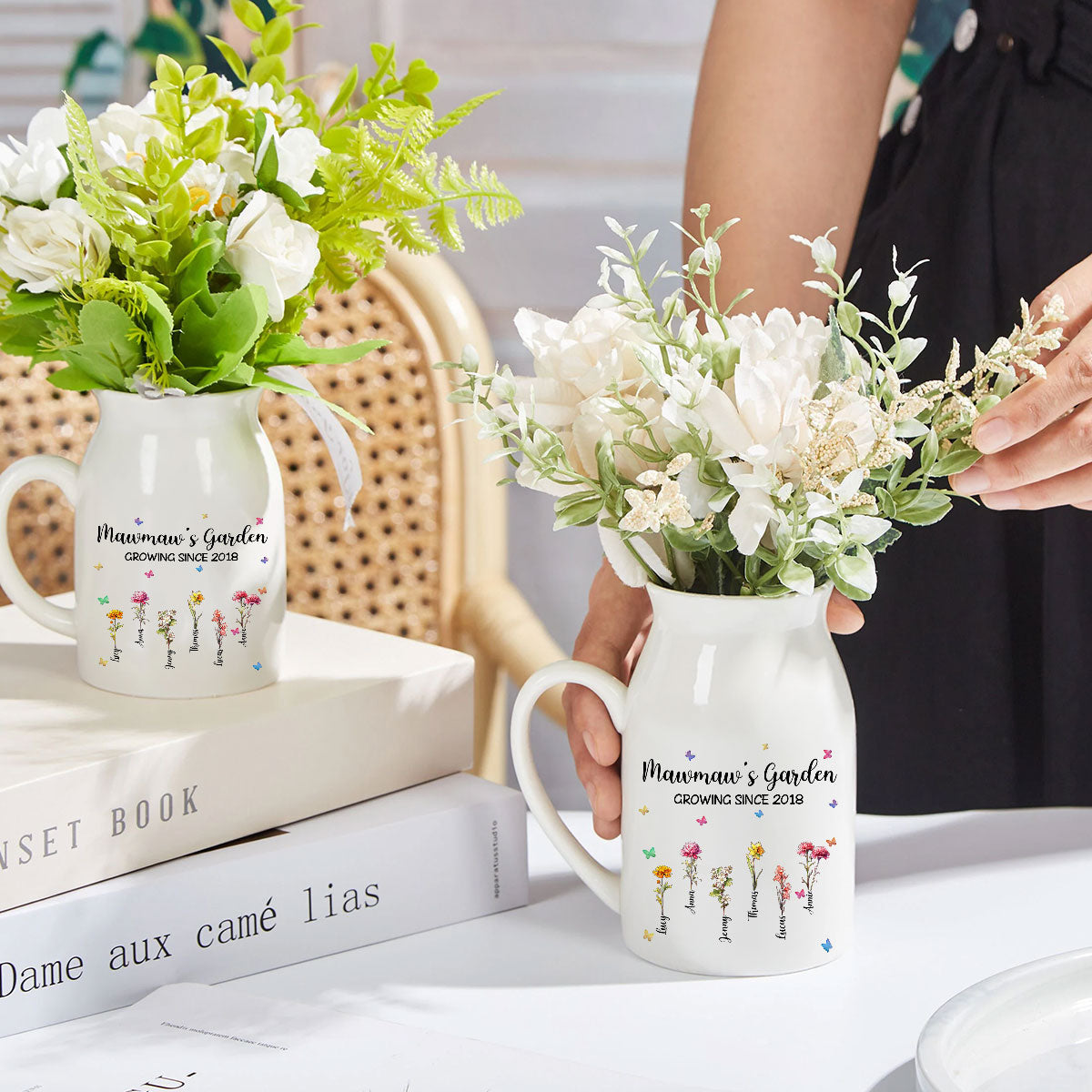 Where Love Grows - Personalized Custom Home Decor Flower Vase