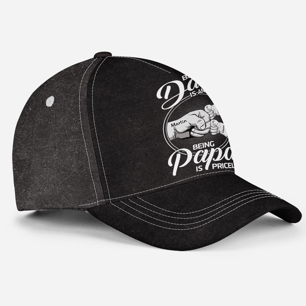 Being Dad Is An Honor - Personalized Classic Cap