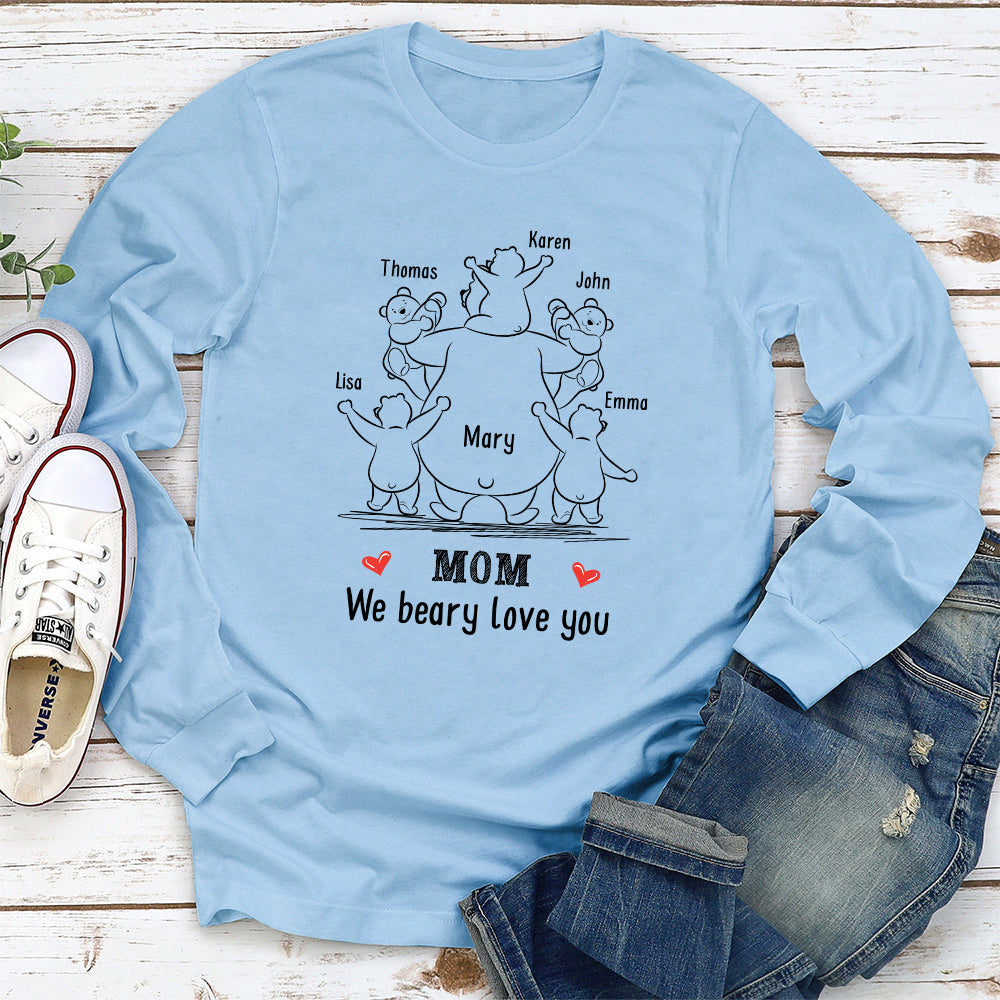We Beary Love You Dad - Personalized Custom Shirt