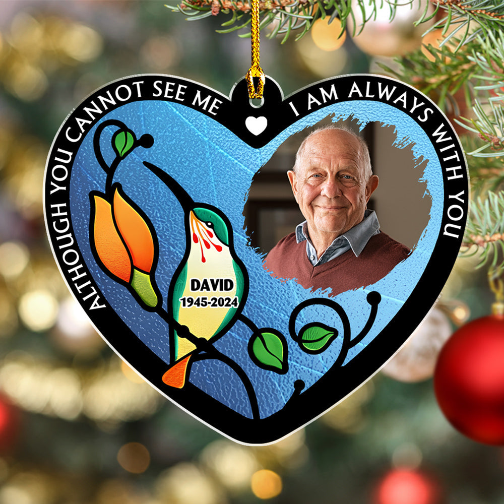 I Am Always With You Version 3 - Personalized Custom Acrylic Ornament