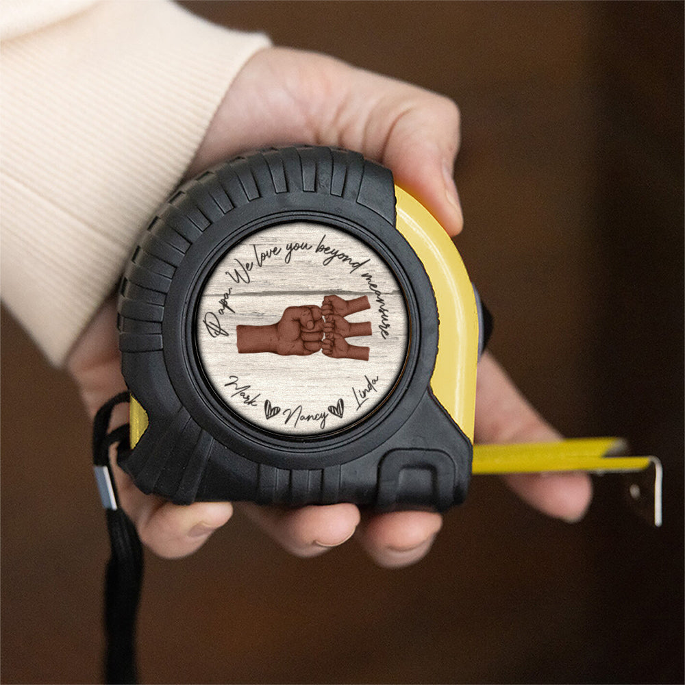 Love You Beyond Measure - Personalized Custom Tape Measure