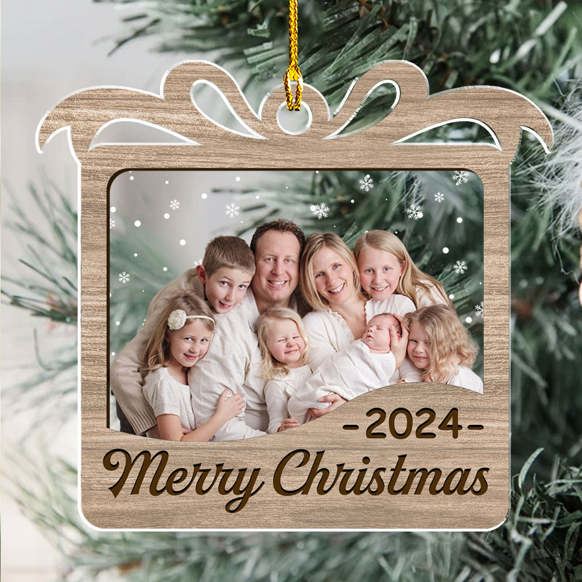 Winter Dreams - Personalized Custom Acrylic Ornament