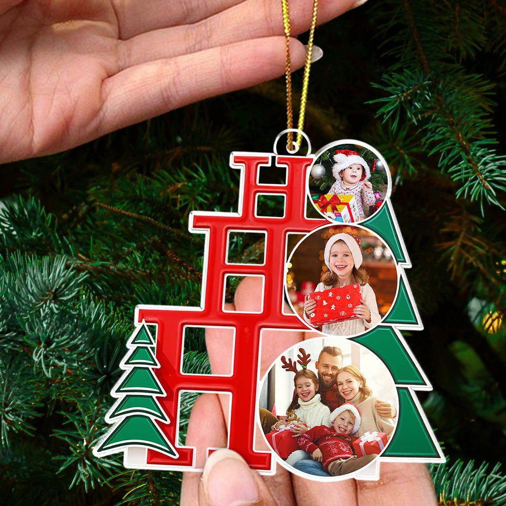 Family Joy - Personalized Custom Acrylic Ornament