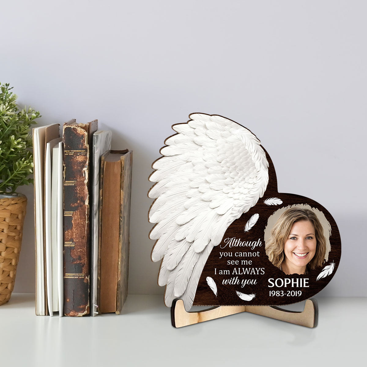 In My Heart - Personalized Wooden Plaque