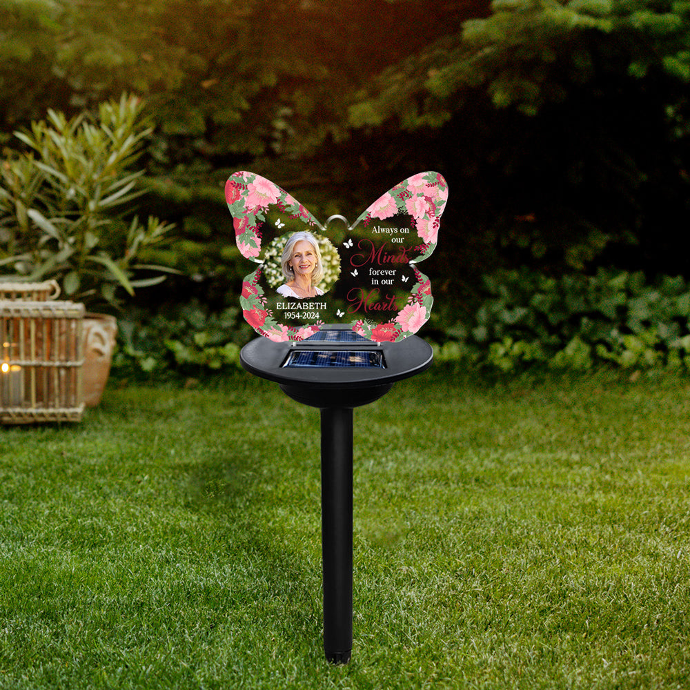 Forever In My Heart - Personalized Custom Solar Light