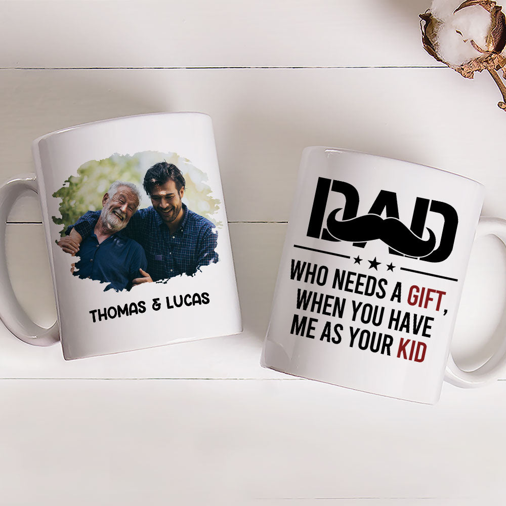 Big Gift For Daddy - Personalized Custom Coffee Mug