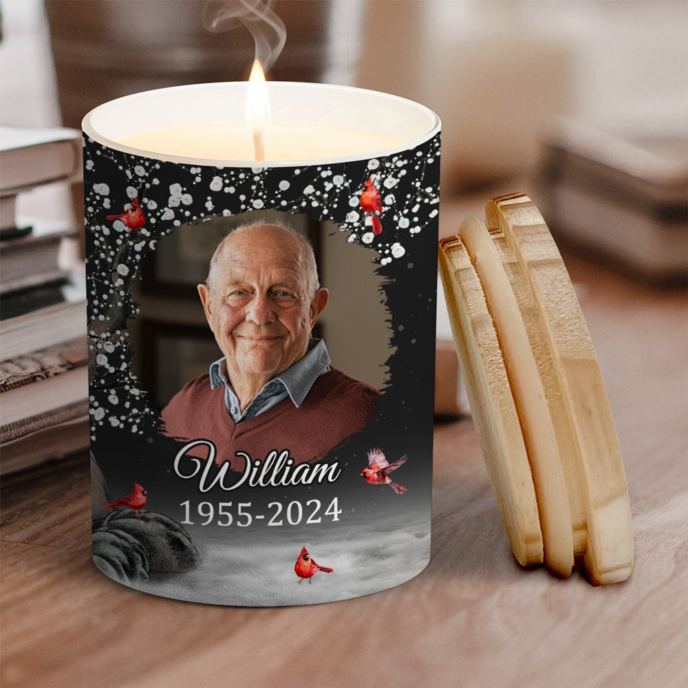 Custom Photo Continue To Light Up The World - Personalized Custom Candle
